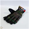 Image 1 : M-PACT IMPACT RESISTANT CAMOUFLAGE GLOVES SZ M
