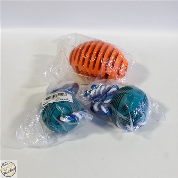 3 DOG TOYS
