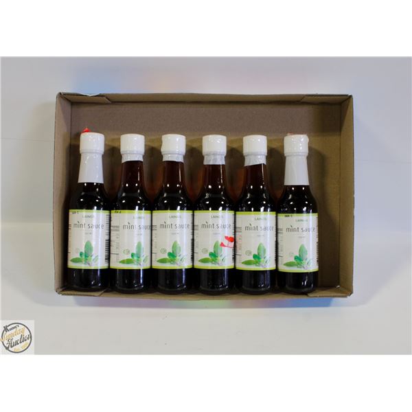 6 X BOTTLE MINT SAUCE NO VISIBLE BB DATE