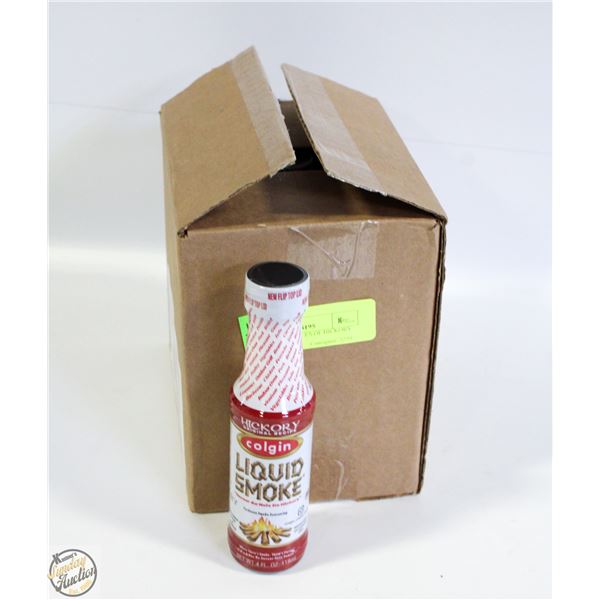 CASE OF 12 BOTTLES OF HICKORY LIQUID SMOKE