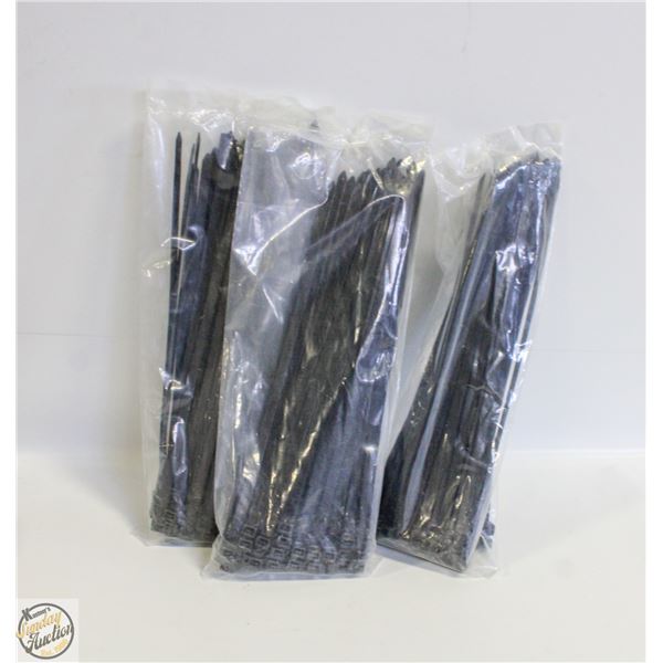 3 X 100 LONG ZIP TIES