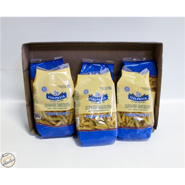 6 X GLUTEN FREE PENNE PASTA ITAL PASTA BB 4/26