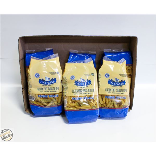 6 X GLUTEN FREE PENNE PASTA ITAL PASTA BB 4/26