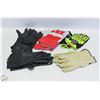 Image 1 : FLAT OF GLOVES INCLUDES INSULATED, LEATHER AND