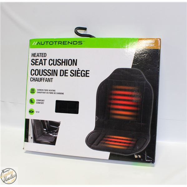 AUTO TRENDS HEATED SEAT CUSHION