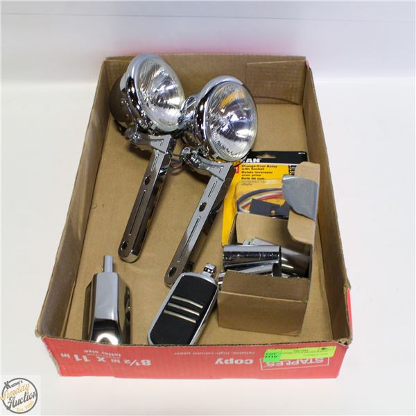 NEW MOTORCYCLE HEADLIGHTS