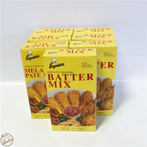 BATTER MIX BOXES SEALED - NO VISIBLE BB DATES