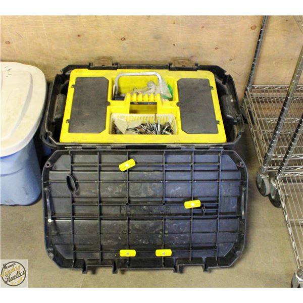 STANLEY ROLLING TOOL CHEST WITH CONTENTS