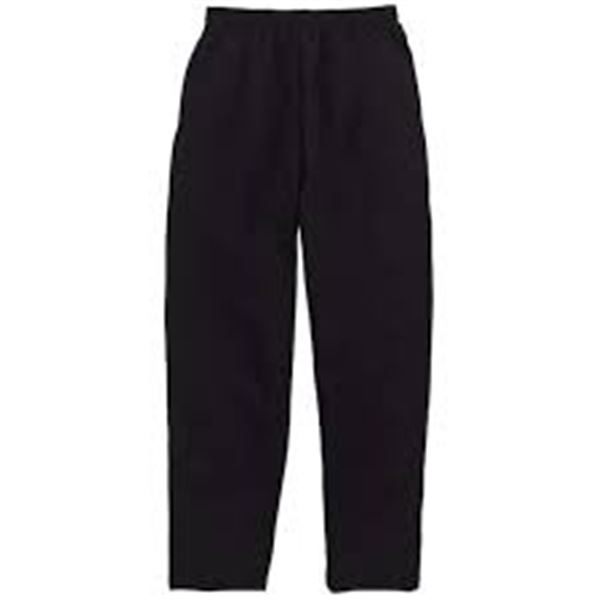 NEW HANES ECOSMART MEDIUM BLACK PANTS