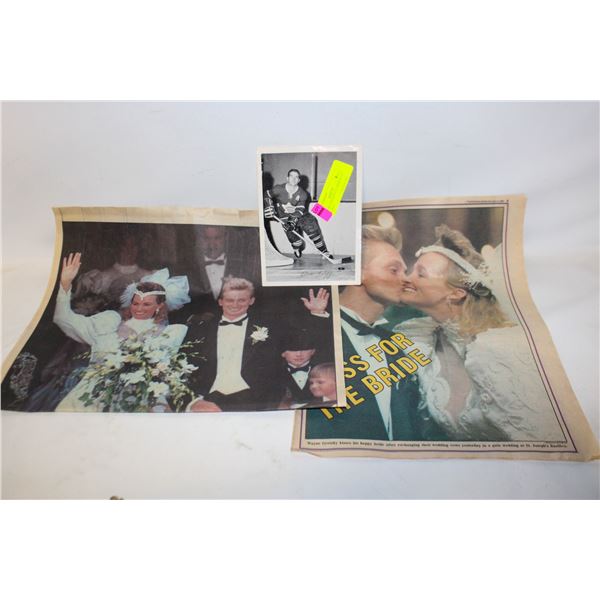 GRETZKY WEDDING P APERS PLUS DICK DUFF