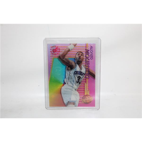 CLEAR CUT ALONZO MOURNING HORNETS NBA