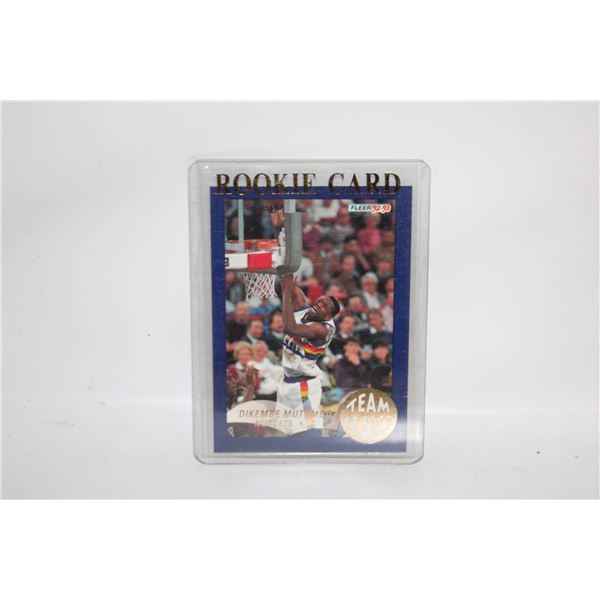 DIKEMBE MUTOMBO LEADER 7 ROOKIE NBA