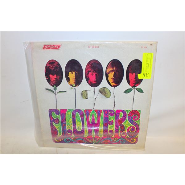 ROLLING STONES ‘FLOWERS’ VINYL LP