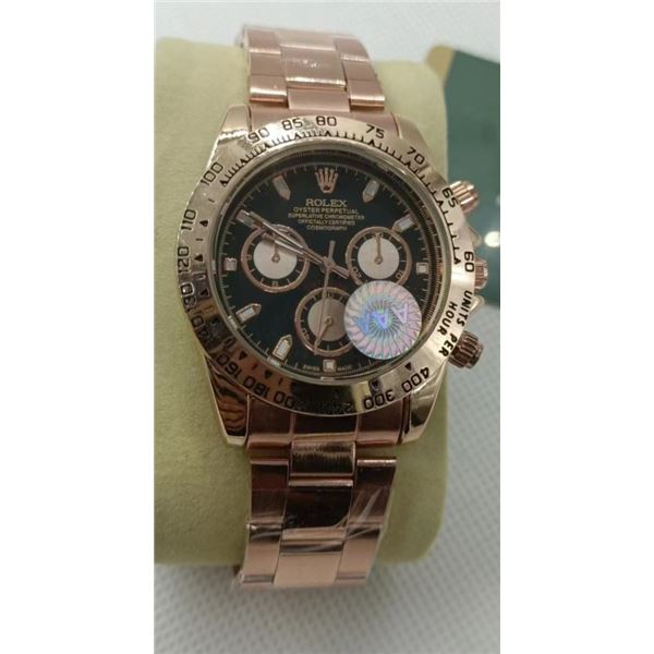NEW REPLICA R0LEX QUARTZ "DAYTONA" WATCH