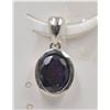 Image 1 : #204-NATURAL BLUE SAPPHIRE PENDANT