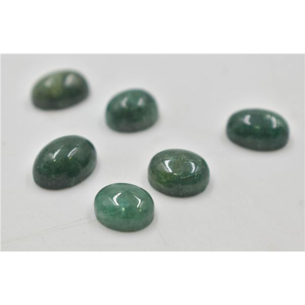 #36-NATURAL GREEN EMERALD GEMSTONES 42.90CT