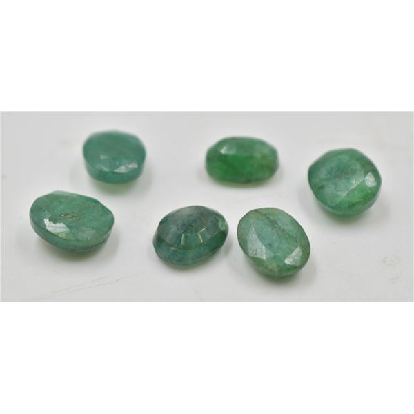 #32-NATURAL GREEN EMERALD GEMSTONES 34.70CT