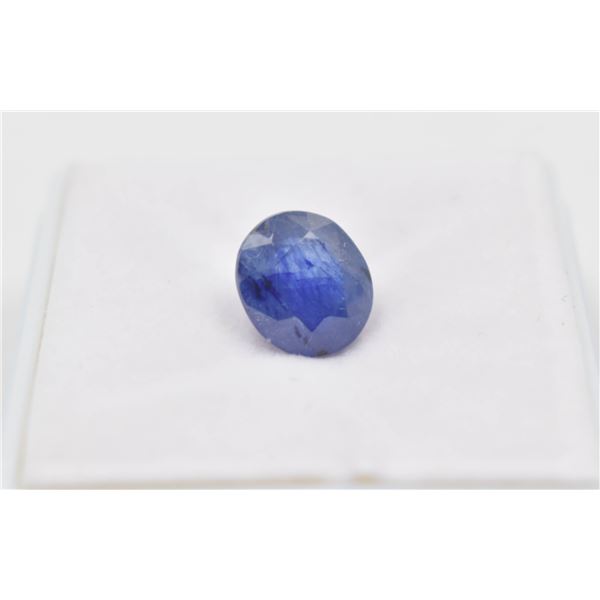 #82-NATURAL BLUE SAPPHIRE GEMSTONE 5.55CT