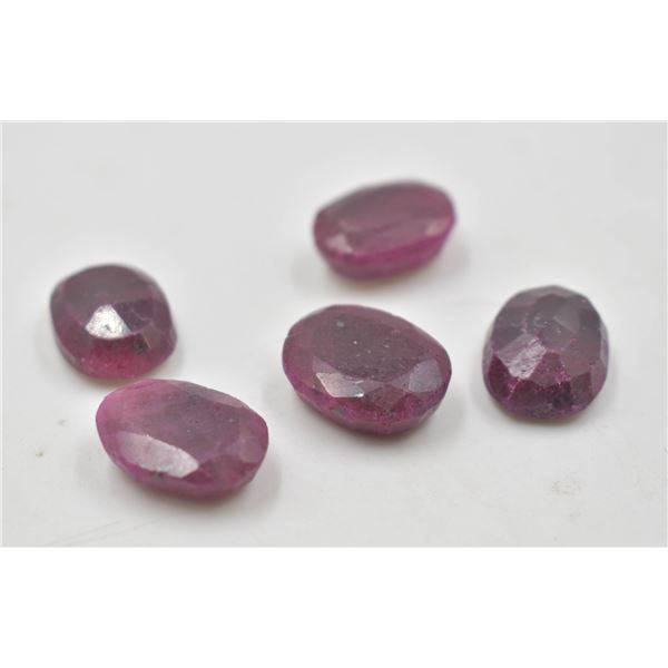 #12-NATURAL RED RUBY GEMSTONES 93.95 CT