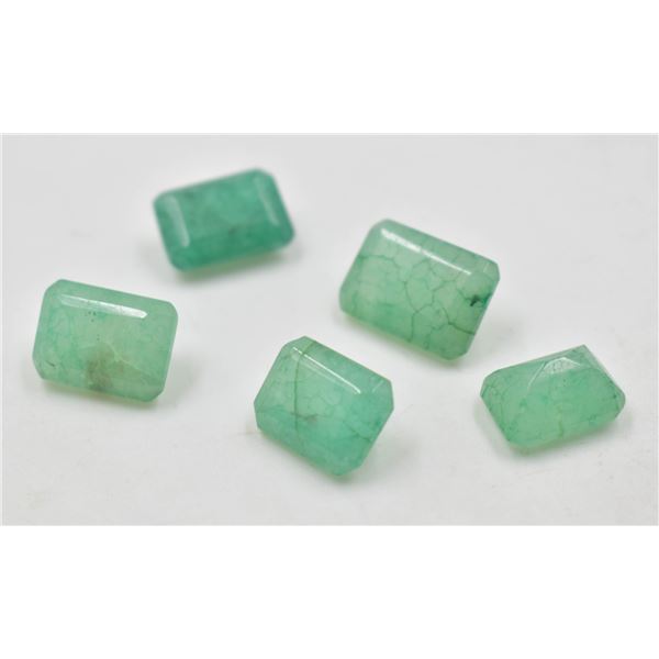 #06-NATURAL GREEN JADEITE GEMSTONES 59.80CT