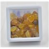 Image 1 : #74-NATURAL  YELLOW AGATE  ROUGHT 88.10CT