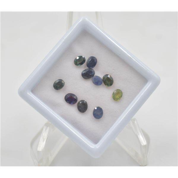 #90-NATURAL GREENISH SAPPHIRE STONES 4.65 CT