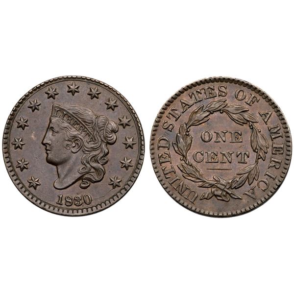 1830 N-10 R4+ Large Letters EF40+