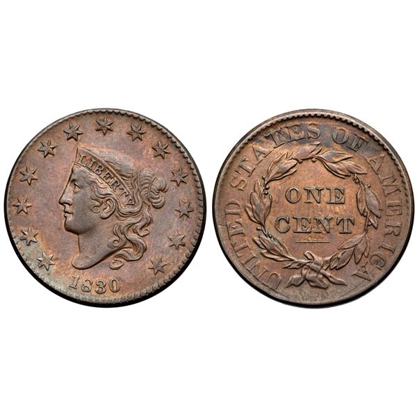 1830 N-11 R5 Large Letters VF35