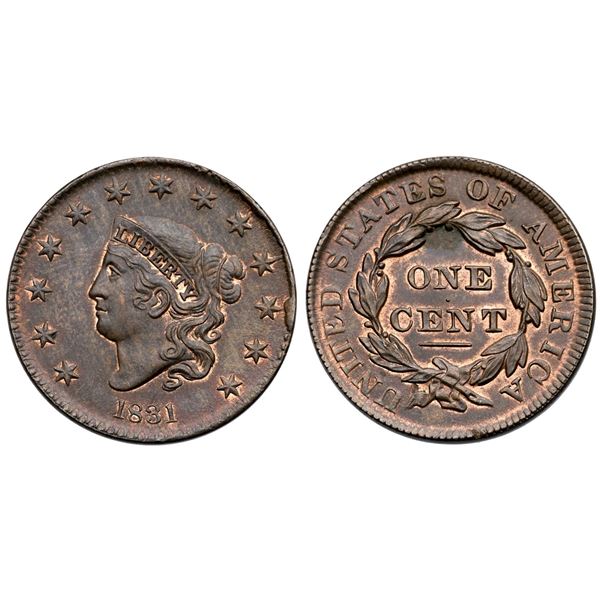 1831 N-2 R2+ Medium Letters MS60