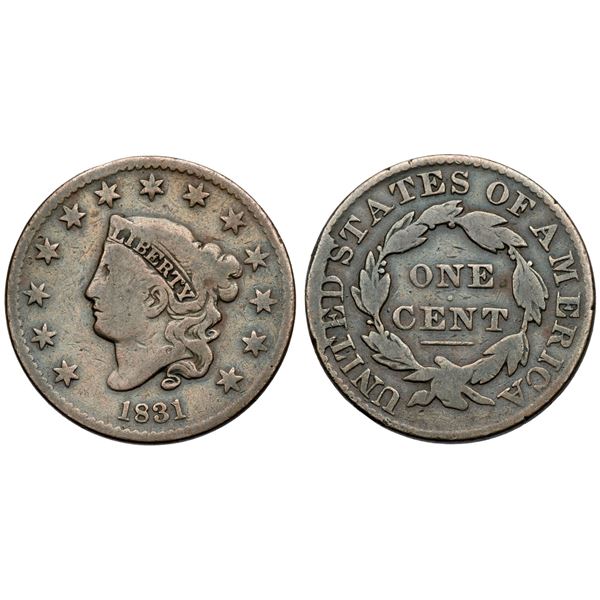 1831 N-8 R3 Large Letters VG7