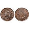 Image 1 : 1832 N-1 R2 Medium Letters, PCGS graded MS64 Brown, CAC Approved