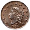 Image 2 : 1832 N-1 R2 Medium Letters, PCGS graded MS64 Brown, CAC Approved