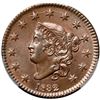 Image 2 : 1832 N-2 R3- Medium & Large Letters, PCGS graded MS65 Brown