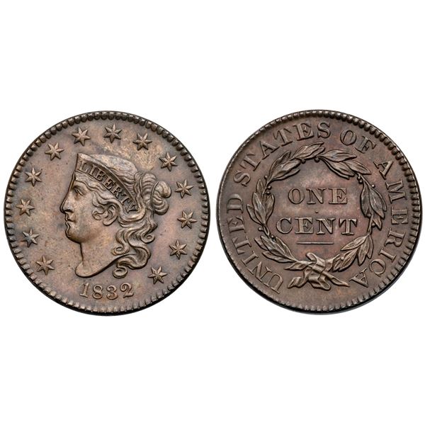 1832 N-3 R1 Large Letters MS60