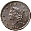 Image 2 : 1835 N-1 R1 Head of 1834, Large 8 & Stars, PCGS graded MS63 Brown