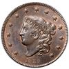 Image 2 : 1835 N-6 R1 Head of 1834, Small 8 & Stars, PCGS graded MS63 Brown