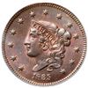 Image 2 : 1835 N-8 R1 Head of 1836, PCGS graded MS64 Red & Brown