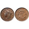 Image 1 : 1835 N-14 R2 Head of 1836, NGC graded AU58 Brown