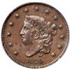 Image 2 : 1835 N-18 R4+ Head of 1834, Small 8 & Stars, PCGS graded AU58