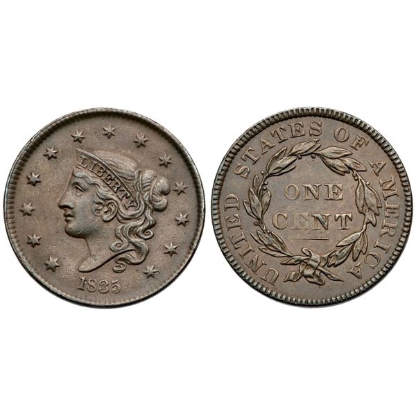 1835 N-19 R5 Head of 1836 EF45+