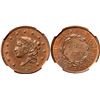 Image 1 : 1836 N-4 R3 NGC graded MS65 Red & Brown