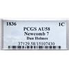 Image 4 : 1836 N-7 R4 Gobrecht Head, PCGS graded AU58