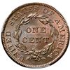Image 3 : 1837 N-8/7 R1 Plain Hair Cord, Medium Letters, PCGS graded MS66 Brown, CAC Approved
