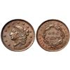 Image 1 : 1837 N-9 R1 Beaded Hair Cord, PCGS graded MS65 Brown