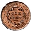 Image 3 : 1837 N-12 R3 Beaded Hair Cord, PCGS graded MS65 Red & Brown