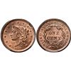 Image 1 : 1838 N-2 R1 PCGS graded MS65 Red & Brown