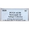 Image 4 : 1838 N-14 R4 PCGS graded AU50