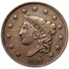 Image 2 : 1839/6 N-1 R3+ Overdate 9 over 6, PCGS graded VF30, CAC Approved