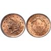 Image 1 : 1839 N-9 R2 Silly Head, PCGS graded MS65 Red & Brown, CAC Approved