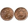 Image 1 : 1839 N-11 R1 Booby Head, PCGS graded MS65 Brown
